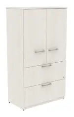 Storage Cabinet with Lateral File Drawers