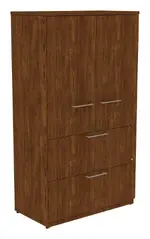 Storage Cabinet with Lateral File Drawers