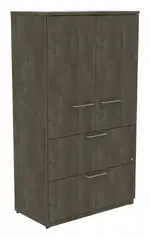 Storage Cabinet with Lateral File Drawers