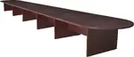 Racetrack Conference Table with Power