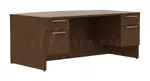 Bow Front Desk with Drawers