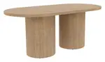 Racetrack Conference Table with Drum Base