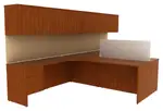 Two Person Desk with Storage