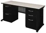 Double Pedestal Desk
