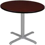 Round Table with Metal Base