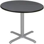 Round Table with Metal Base