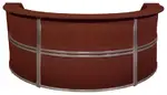 3 Person Curved Reception Desk
