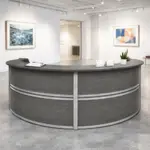 Curved Front Reception Desk