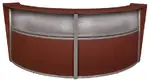 2 Person Curved Reception Desk