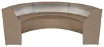 3 Person Curved Reception Desk