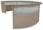 Curved Front Reception Desk