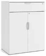 Tall Storage Cabinet with Drawer