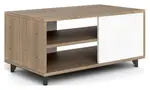 Coffee Table with Shelves