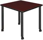 Square Table with Casters
