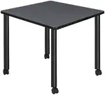 Square Table with Casters
