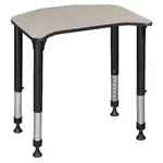 Height Adjustable Classroom Desk