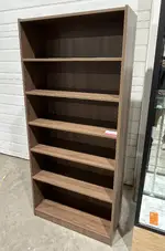 Modern Walnut Bookcase