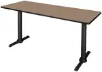 Large T-Leg Training Table