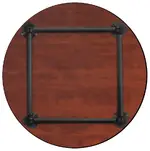 Large Round Folding Table