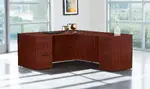L Shaped Desk with Drawers