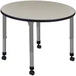 Rolling Adjustable Classroom Table
