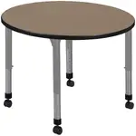 Rolling Adjustable Classroom Table