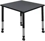 Rolling Square Classroom Table