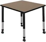 Rolling Square Classroom Table
