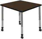 Rolling Square Classroom Table