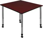 Large Rolling Classroom Table
