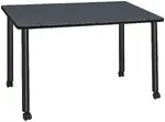 Small Rectangular Mobile Table