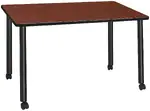Small Rectangular Mobile Table