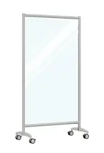 Mobile Glass Dry Erase Whiteboard