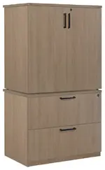 Lateral File Cabinet with Storage