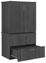 Lateral File Cabinet with Storage