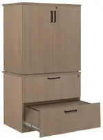 Lateral File Cabinet with Storage