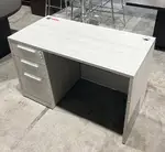Small Pedestal Desk with Drawers