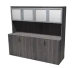 Storage Credenza with Hutch