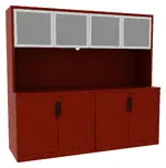 Office Storage Credenza with Hutch