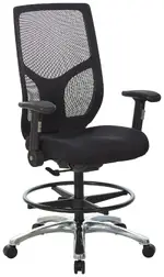Mesh Back Drafting Chair