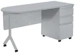 Mobile School Desk with Drawers