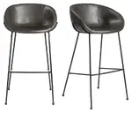 Bucket Bar Height Stool - Set of 2