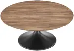 Mid-Century Pedestal Coffee Table