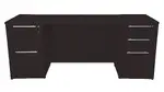Rectangular Desk with Drawers