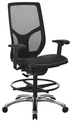 Mesh Back Drafting Chair