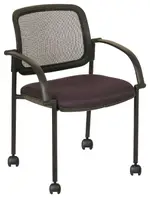 Rolling Mesh Back Guest Chair - 4 Pack