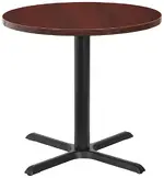 Round Table with Metal Base
