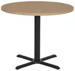 Round Table with Metal Base