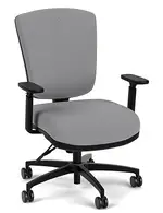 Mid Back Office Chair with Arms
