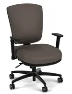 Mid Back Office Chair with Arms